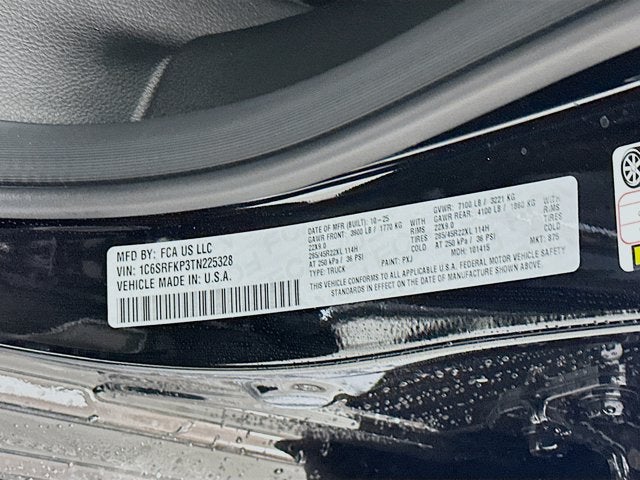 2026 RAM Ram 1500 RAM 1500 TUNGSTEN CREW CAB 4X4