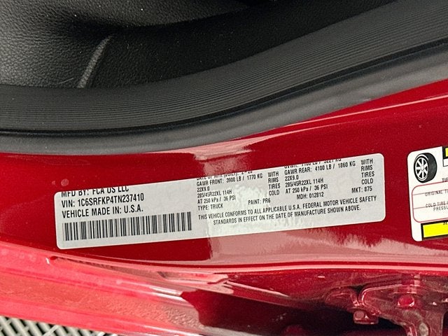 2026 RAM 1500 Tungsten