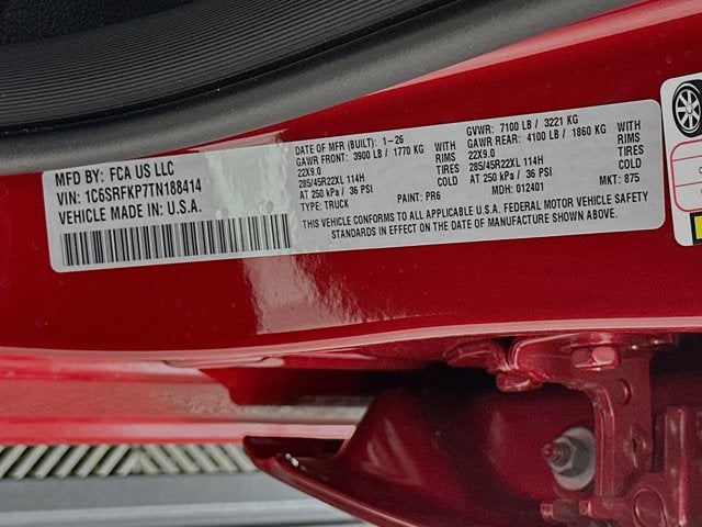 2026 RAM 1500 Tungsten