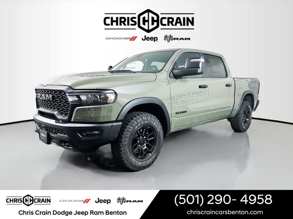 2026 RAM Ram 1500 RAM 1500 REBEL CREW CAB 4X4 5'7' BOX