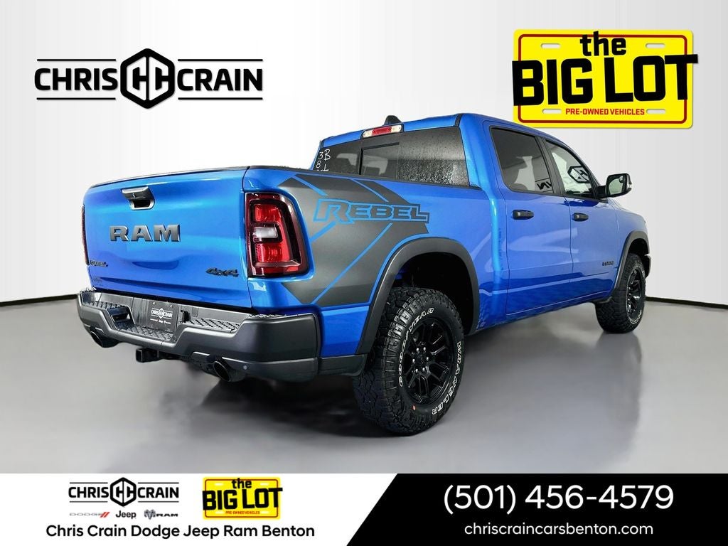 2026 RAM 1500 Rebel Crew Cab 4x4 5'7' Box