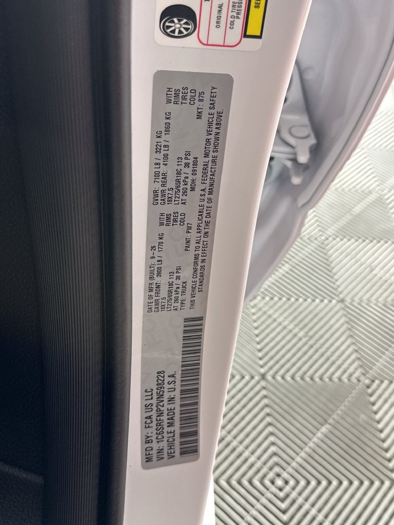 2027 RAM 1500 Tradesman