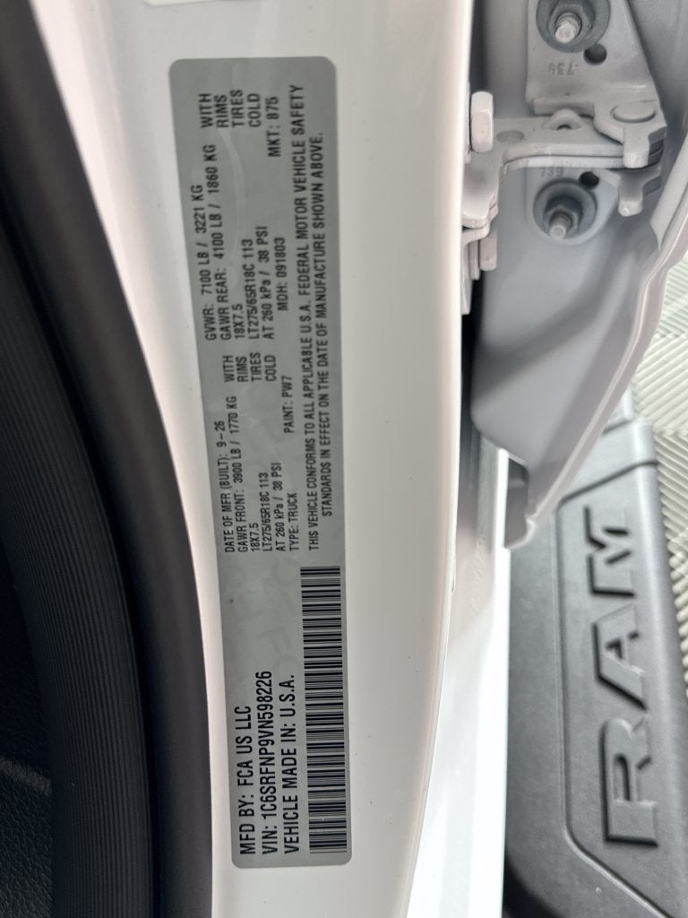 2027 RAM 1500 Tradesman