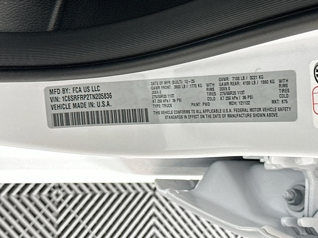 2026 RAM Ram 1500 RAM 1500 LARAMIE CREW CAB 4X4 6'4' BOX