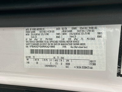 2024 Ford Transit-350 Passenger Van XLT