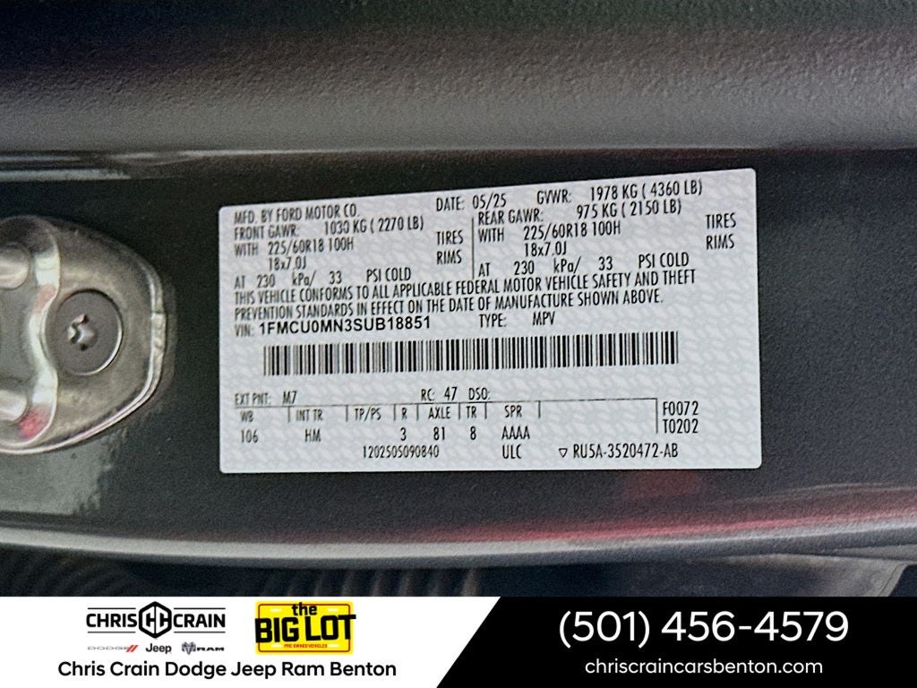 2025 Ford Escape ST-Line