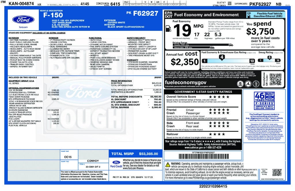 2023 Ford F-150 XL