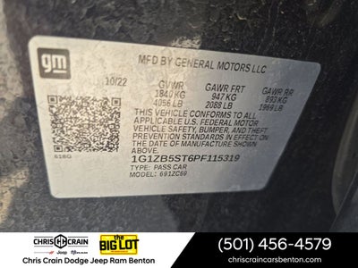 2023 Chevrolet Malibu LS 1LS