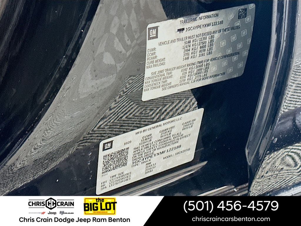 2021 Chevrolet Silverado 2500HD 4WD Crew Cab Standard Bed LTZ