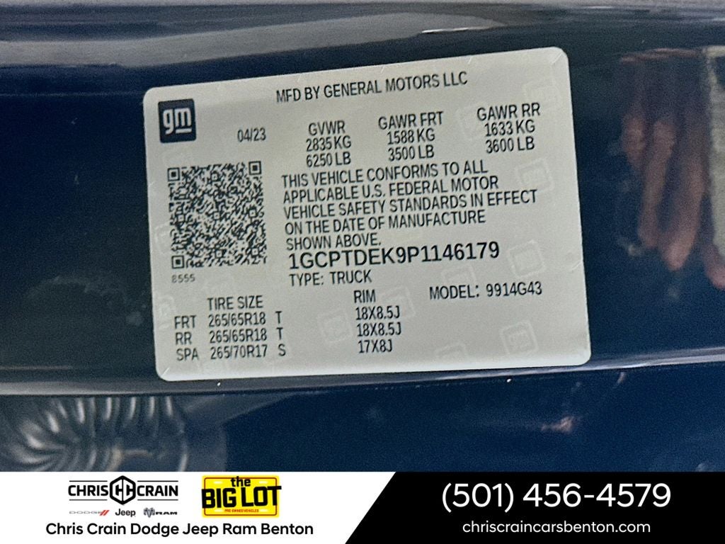 2023 Chevrolet Colorado 4WD Crew Cab Short Box Z71