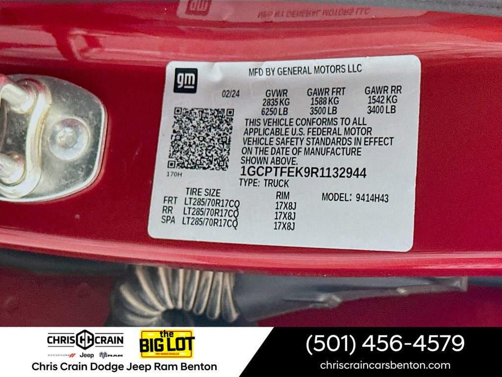 2024 Chevrolet Colorado 4WD ZR2