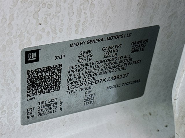 2019 Chevrolet Silverado 1500 LT Trail Boss