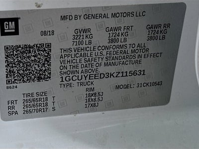 2019 Chevrolet Silverado 1500 RST