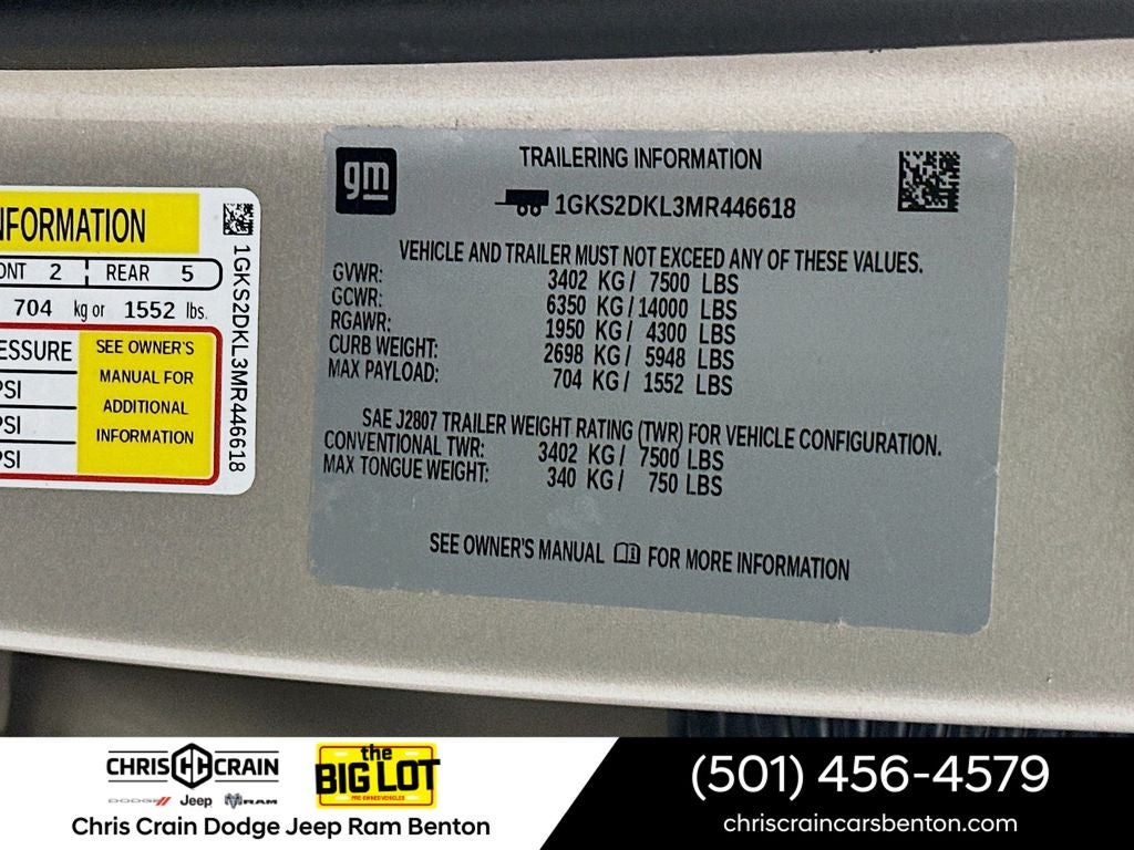 2021 GMC Yukon 4WD Denali