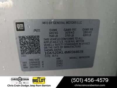 2021 GMC Yukon 4WD Denali