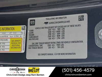 2024 Chevrolet Tahoe Premier