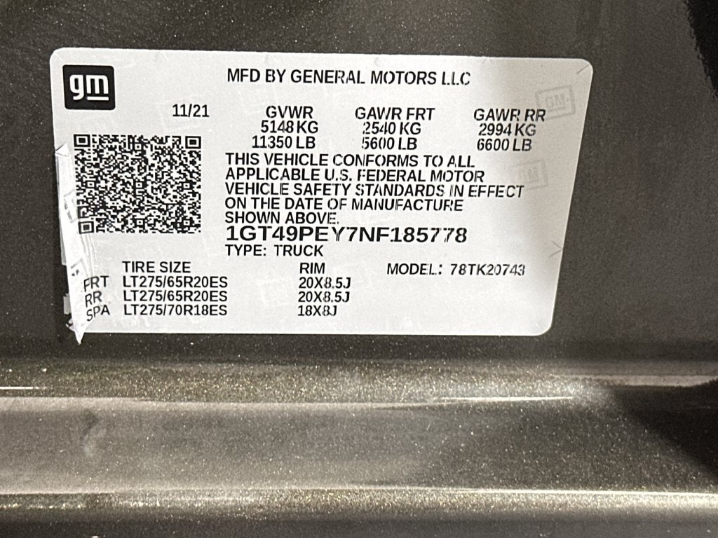 2022 GMC Sierra 2500HD 4WD Crew Cab Standard Bed AT4