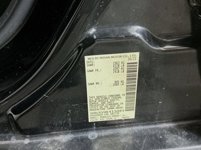 2021 Nissan Altima SR FWD