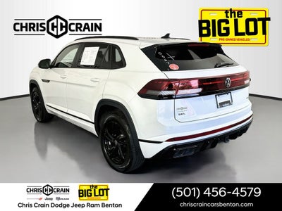 2025 Volkswagen Atlas Cross Sport 2.0T SEL R-Line Black