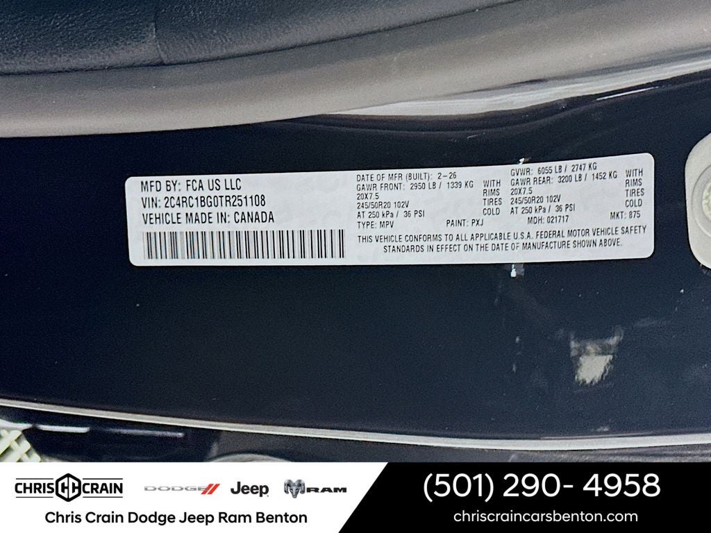 2026 Chrysler Pacifica PACIFICA SELECT