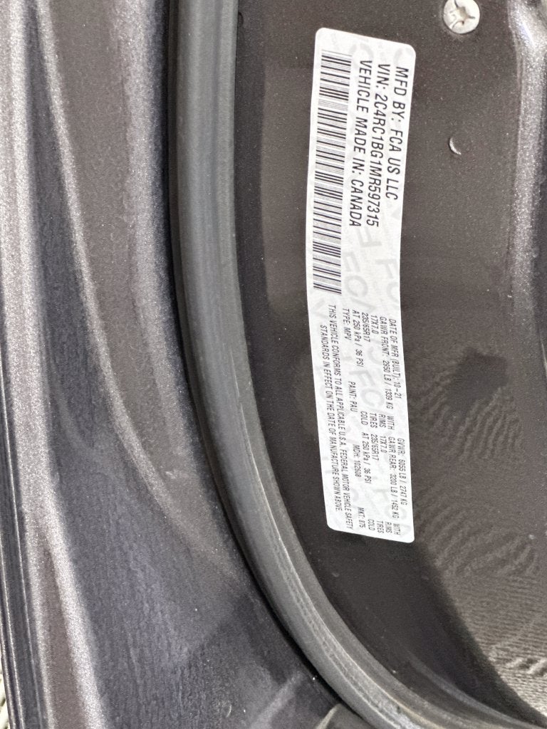 2021 Chrysler Pacifica Touring L