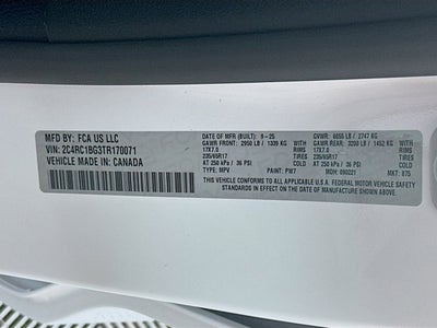 2026 Chrysler Pacifica PACIFICA SELECT