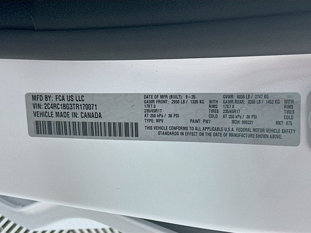 2026 Chrysler Pacifica PACIFICA SELECT