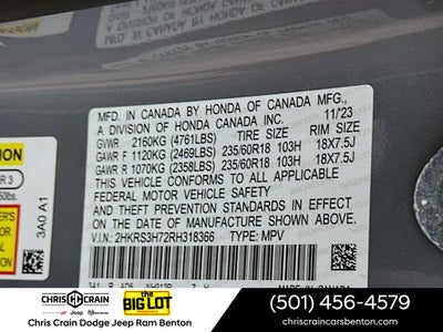 2024 Honda CR-V EX-L 2WD
