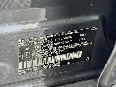 2021 Toyota RAV4 XLE