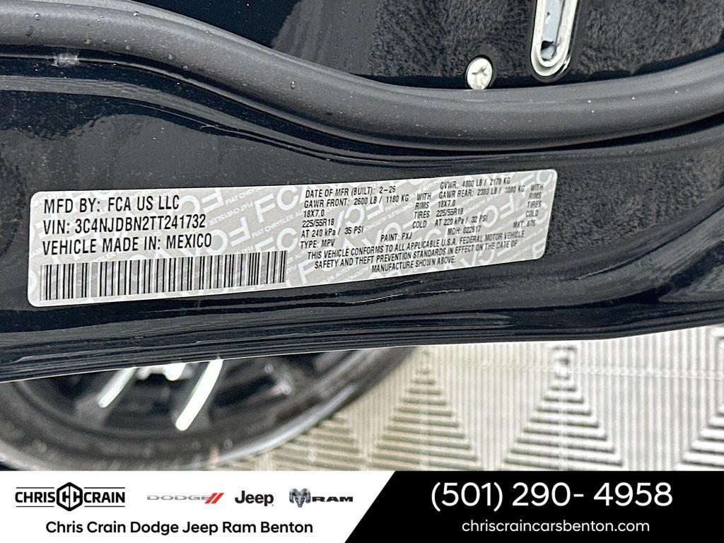 2026 Jeep Compass COMPASS LATITUDE ALTITUDE 4X4