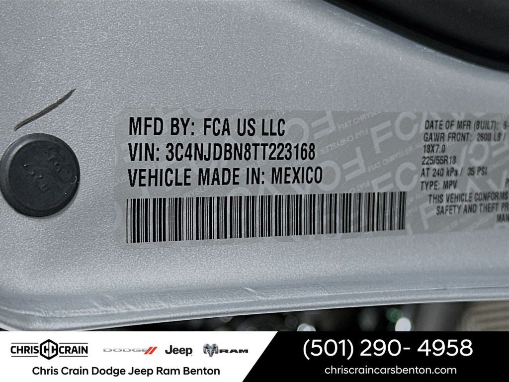 2026 Jeep Compass COMPASS LATITUDE ALTITUDE 4X4