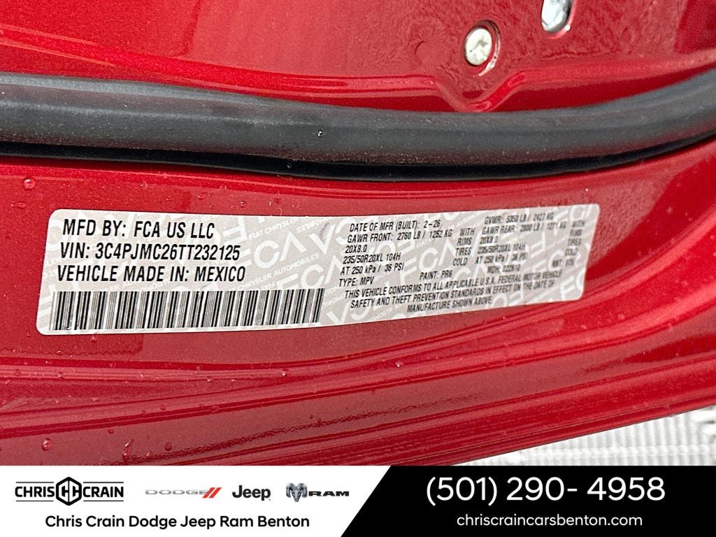 2026 Jeep Cherokee CHEROKEE OVERLAND 4X4