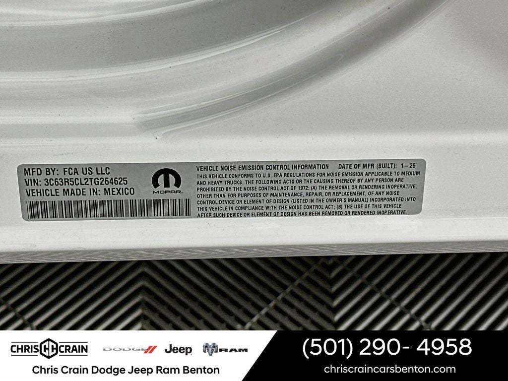 2026 RAM Ram 2500 RAM 2500 TRADESMAN CREW CAB 4X4 6'4' BOX