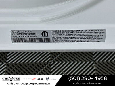 2026 RAM Ram 3500 RAM 3500 TRADESMAN CREW CAB 4X4 8' BOX