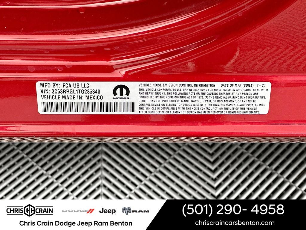 2026 RAM Ram 3500 RAM 3500 TRADESMAN CREW CAB 4X4 8' BOX