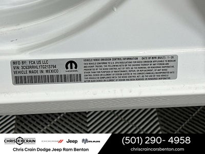 2026 RAM Ram 3500 RAM 3500 BIG HORN CREW CAB 4X4 8' BOX