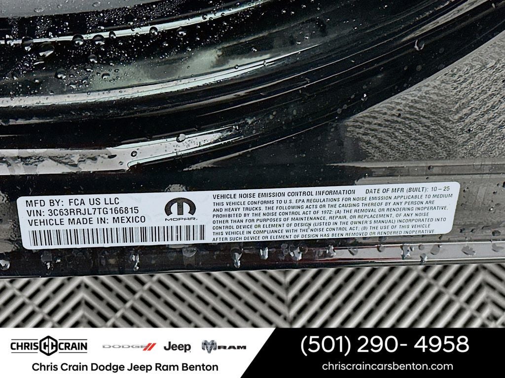 2026 RAM Ram 3500 RAM 3500 LARAMIE CREW CAB 4X4 8' BOX