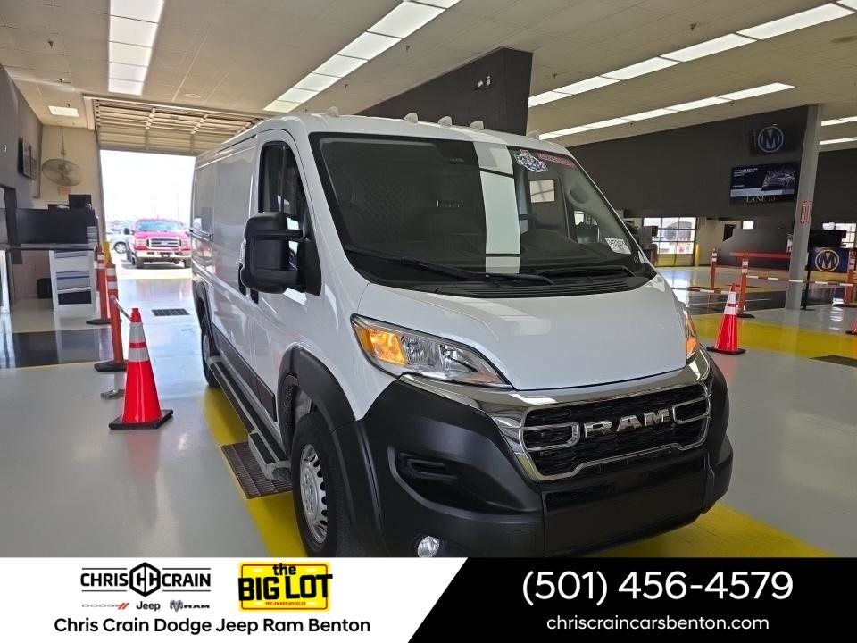 2025 RAM ProMaster 2500 Cargo Van Tradesman Low Roof 136' WB w/Pass Seat