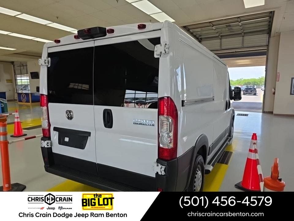 2025 RAM ProMaster 2500 Cargo Van Tradesman Low Roof 136' WB w/Pass Seat