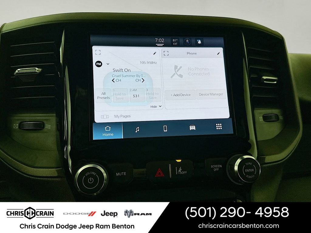 2026 RAM Ram 1500 RAM 1500 TRADESMAN CREW CAB 4X2 5'7' BOX