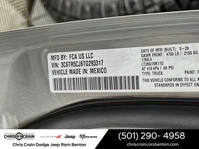 2026 RAM Ram 2500 RAM 2500 TRADESMAN CREW CAB 4X4 6'4' BOX