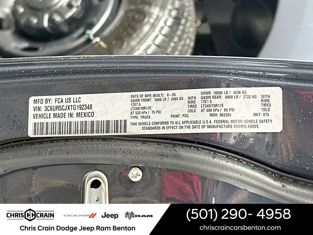 2026 RAM Ram 2500 RAM 2500 TRADESMAN CREW CAB 4X4 6'4' BOX