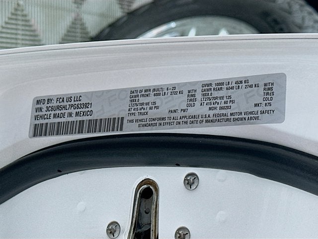 2023 RAM 2500 Tradesman Crew Cab 4x4 8' Box