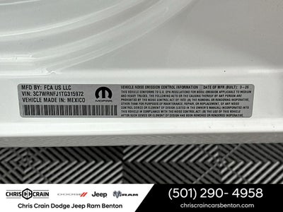 2026 RAM Ram 5500 Chassis Cab RAM 5500 TRADESMAN CHASSIS CREW CAB 4X4 84' CA