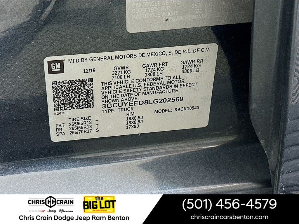 2020 Chevrolet Silverado 1500 4WD Crew Cab Short Bed RST