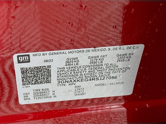 2024 Chevrolet Equinox FWD LT