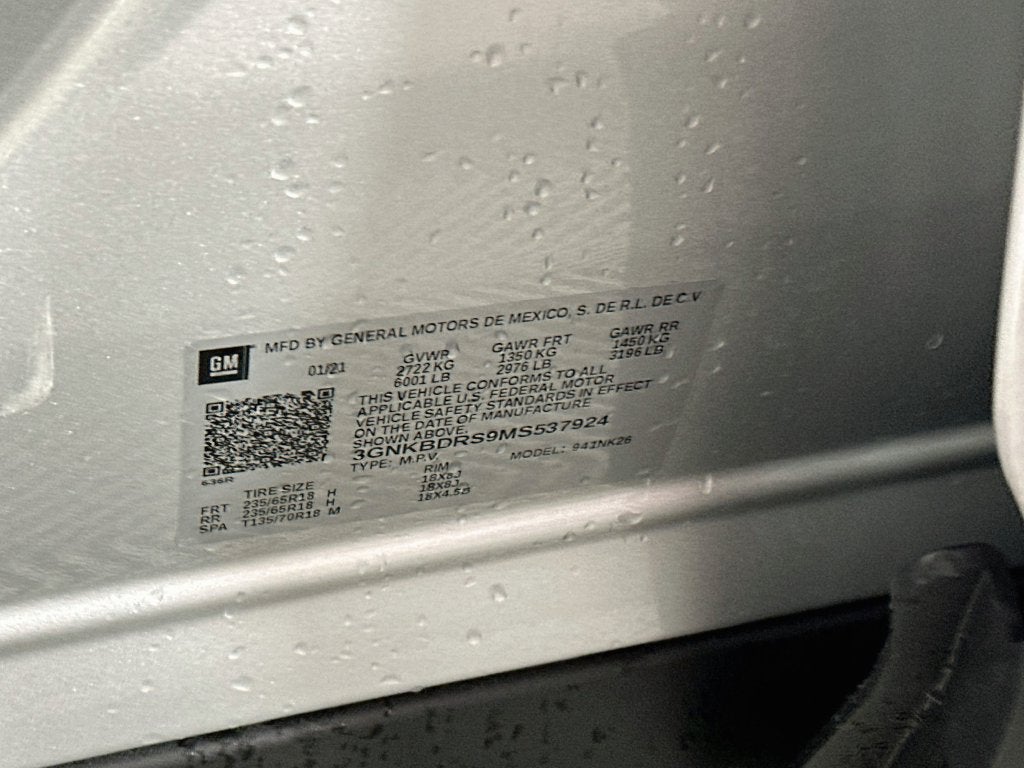 2021 Chevrolet Blazer FWD 3LT