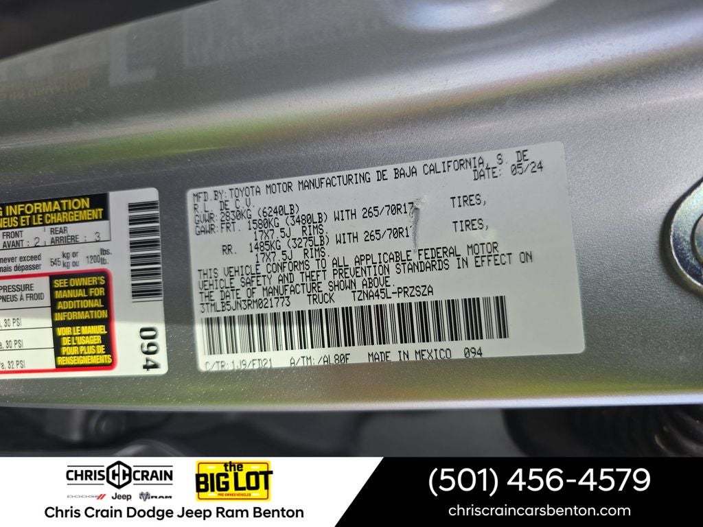 2024 Toyota Tacoma TRD Off-Road