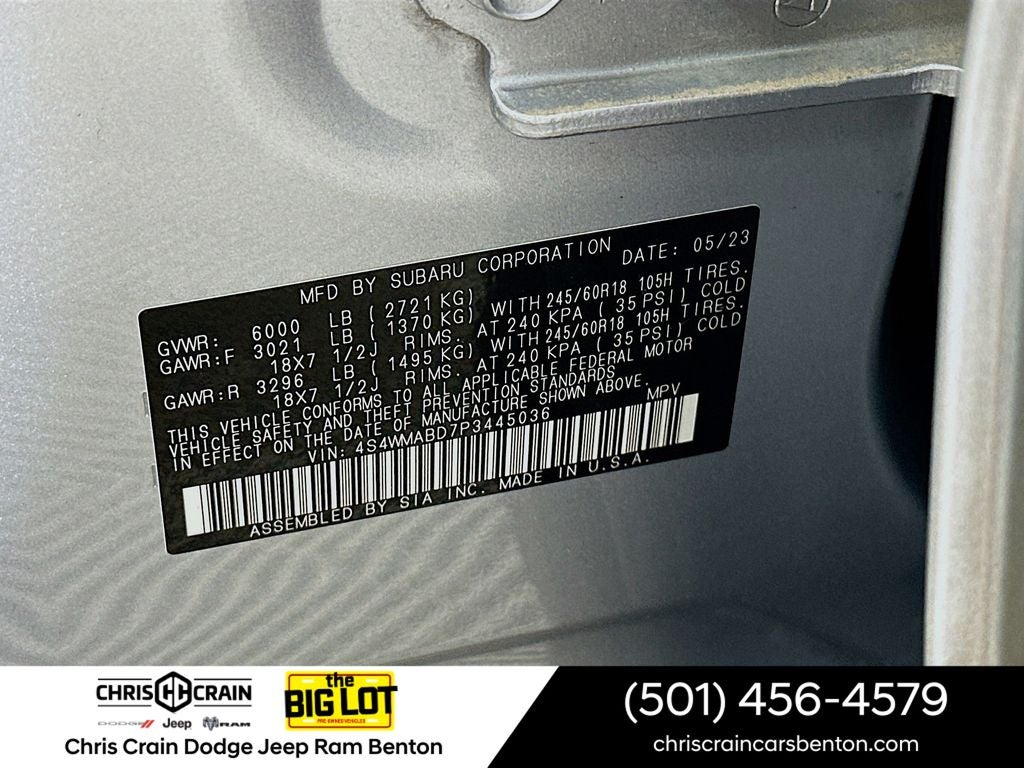 2023 Subaru Ascent Premium 8-Passenger