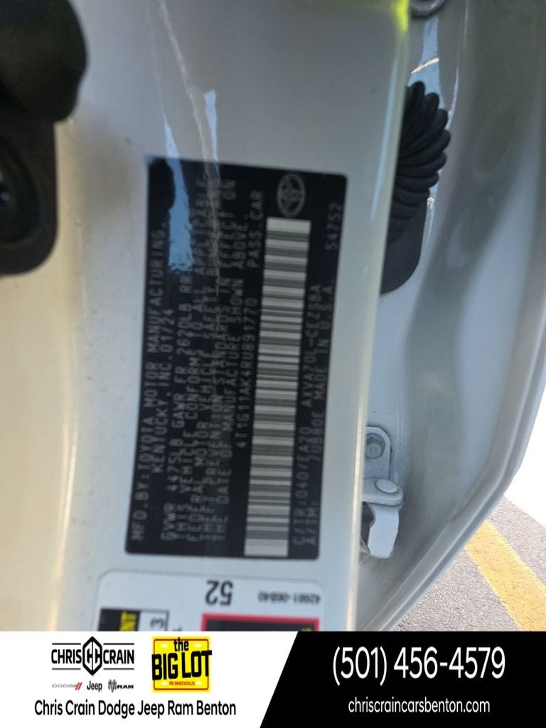 2024 Toyota Camry SE